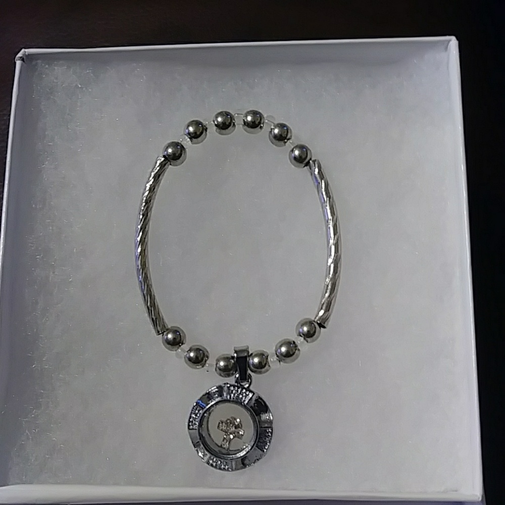 Cute  Cross Spinner Bracelet